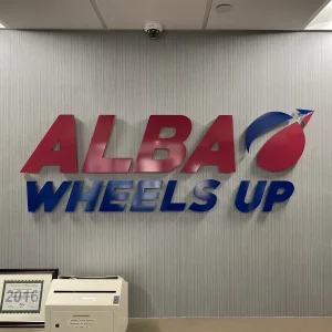 dimensional letter logo